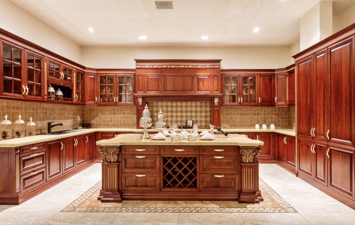 Custom Made Solid Wood Kitchen Cabinet Malaysia Supplier & Makers